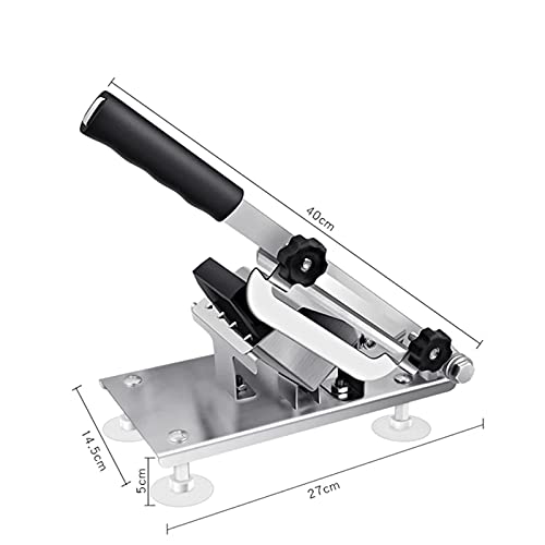 Manueller Fleischschneider Haushaltsanleitung Slicer Fleisch Schneidemaschine Gemüsearmton Rolls Cutter Slicing Maker… – Bild 7