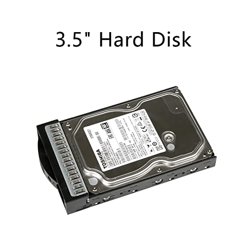 Image of Mini-ITX NAS PC K3 Chassis, 4 Bay DIY Computer Case, Compatible with PSU Flex&MB ITX, 4 x 2.5 /3.5 inch Tray, Network Attached Storage Enclosure with 2 Front USB Ports and 1x12cm Back Chassis Fan