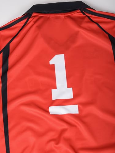 Image of ComicSense.xyz Unisex Haikyuu Anime Jersey Tee for Men and Women, Nekoma #1 Printed Anime T Shirts