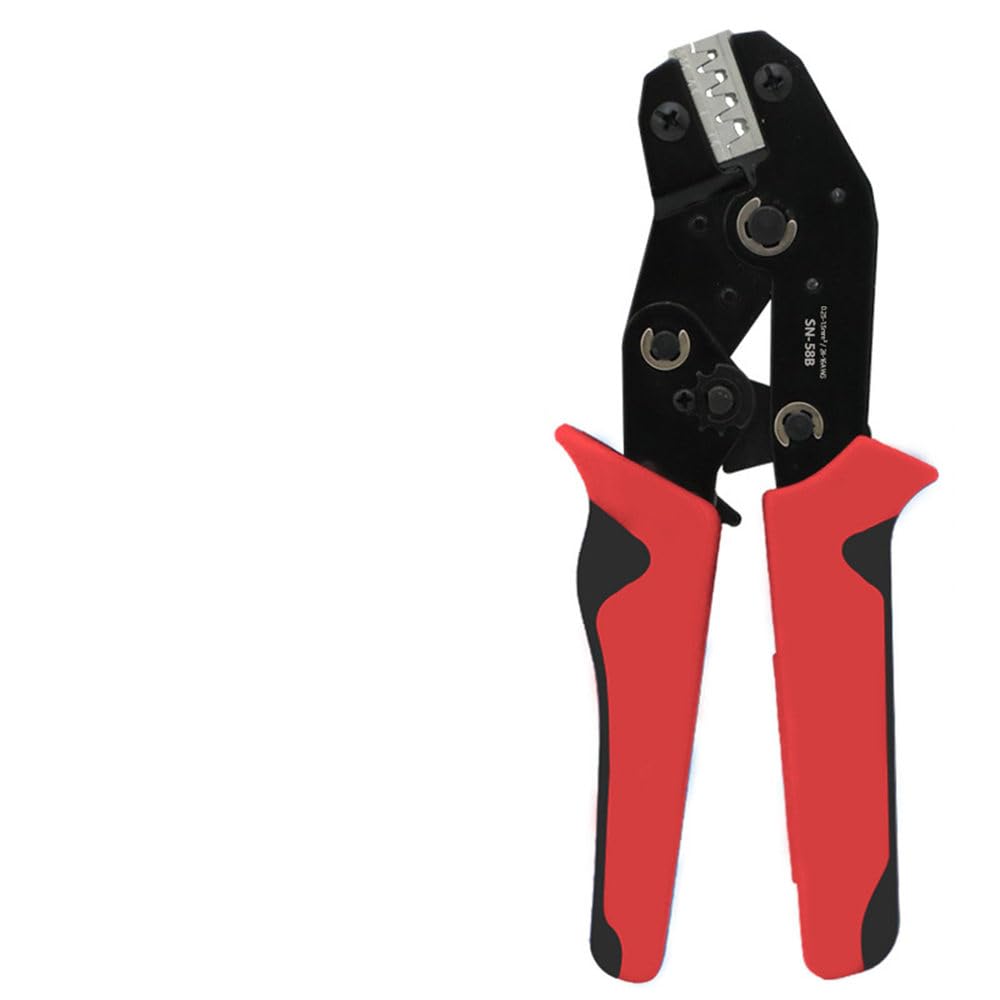 Setngb Red Black Crimping Tool Pliers Sn-58B Terminal Clamp Crimper 0.25-1.5Mm² Terminal Clamping Tool Pliers Wire Hand Tool,,Sn,58B