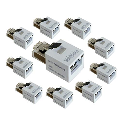Featured Product WatchfulEyE WTH-SG/RJ45-S x10pcs Direct in Line Plug-in Ethernet Surge Protector Featured Product WatchfulEyE WTH-SG/RJ45-S x10pcs Direct in Line Plug-in Ethernet Surge Protector