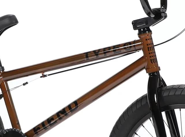 Fiend BMX Trans Brown Tipo Freestyle BMX, Unisex Adulto, 20.5