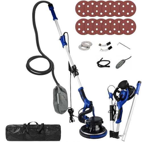 Ponceuse électrique pour cloison sèche extensible pour rénover murs et plafonds