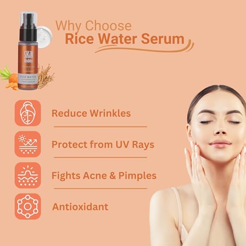 Face Serum with Carrot Extract & Hyaluronic Acid I Increase natural glow I Antioxidant I Anti-aging I Skin Repair, 30 ml