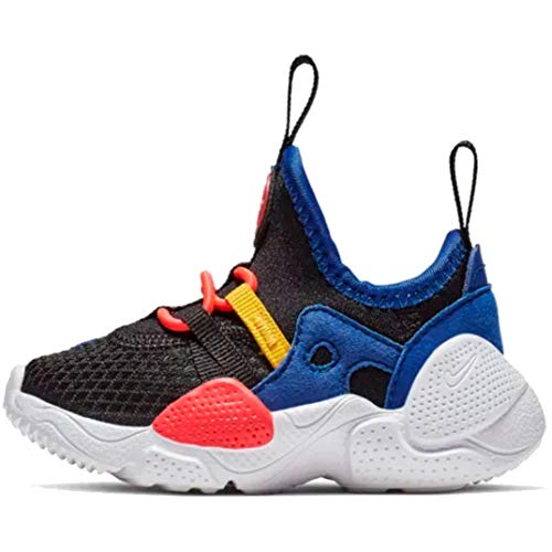 Nike TD Huarache E.D.G.E - Black / White / Solar Red / Indigo Force