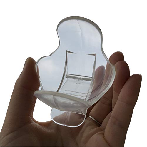 BREEZEY Tennis Equipment, Tennis Ball Clip Holder Waist Clip Transparent Holds Training Accessories - Thumbnail 3