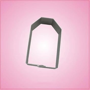 Tea Bag Cookie Cutter 3-inch by 2-inch aluminumF