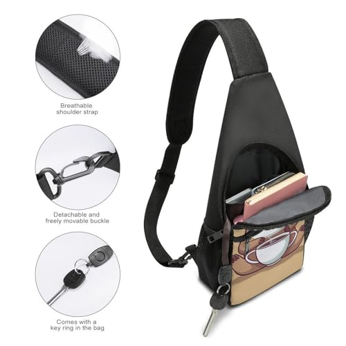 Sling Bag pequeña unisex para hiking y día a día miniatura 4