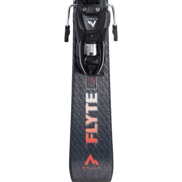 McKinley Dzieci Flyte Ps Zestaw narciarski Wb+System wiązania, Red Peel/Bluesteel, 110