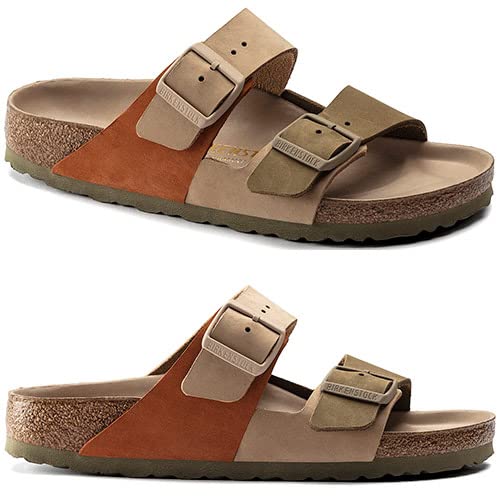 Birkenstock Arizona Split Nu Sandcastle Khaki Hex Unisex Shoes4