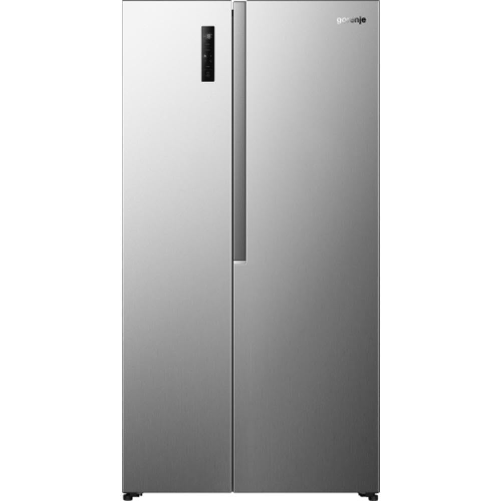Gorenje NRS917E41X frigorifero con congelatore indipendente / 544L/ 39dB/ EEK: E/NoFrost Plus/EcoModus/Multiflow 360°/ CrispZone/SuperCool/FastFreeze/(L x A x P): 91,1 × 178,6 × 61,5 cm/grigio