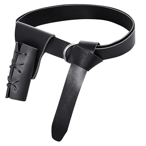 IHLOOTD Cinturón Medieval 2 Piezas Cinturón Renacentista Cinturones Espada Medieval Cinturones Vikingo para Cosplay, Carnaval, Accesorios Pirata, Accesorios Vikingo (Negro) | Ya disponible en tu tienda friki favorita! En mundofriki.es! IHLOOTD Cinturón Medieval 2 Piezas Cinturón Renacentista Cinturones Espada Medieval Cinturones Vikingo para Cosplay, Carnaval, Accesorios Pirata, Accesorios Vikingo (Negro) | Ya disponible en tu tienda friki favorita! En mundofriki.es!