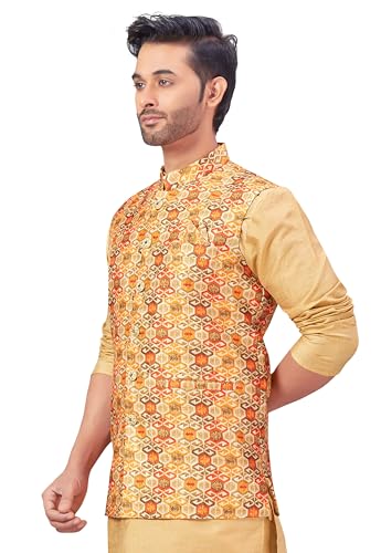 Image of Studio Shringaar Men's Nehru Jacket /Waist Coat