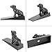 Sumnacon 2 Pcs Cast Iron Cute Dog Door Stops - Heavy Duty Rustic Door Stoppers Avoid Drilling Holes, Vintage Metal Door Wedges on All Floor Surfaces for Home Office Commercial Industrial
