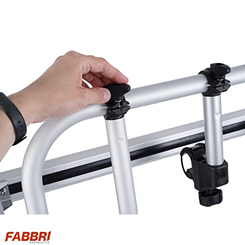 Ximplio Portabici Posteriore Bici Ok Mtb Van 6201837N Di Fabbri Per Ducato Per Boxer, Nero - 8