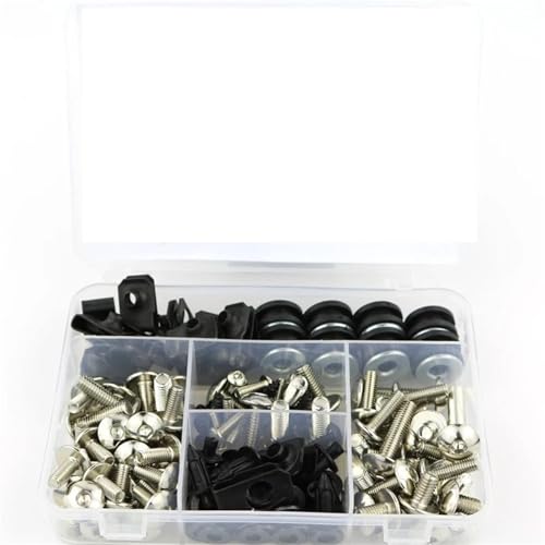 Tornillos carenado GL1800 Goldwing解决面板松动, kit tuercas acero plata 2001-2018