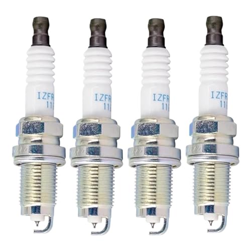 6 Bougies d'allumage LFR5A-11 pour Hyundai Santa FÉ 2.4L et Kia Sorento