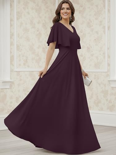 Image of KOH KOH Womens Long Elegant Bridesmaid Evening Cocktail Modest Maxi Dress