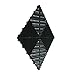 Swisstrax Ribtrax PRO Interlocking Garage Floor Tiles, 15.75 x 15.75-Inch, Jet Black, 24 Piece Set