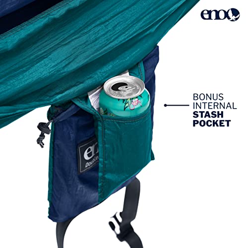 Image of ENO, Eagles Nest Outfitters DoubleNest Lightweight Camping Hammock, 1 to 2 Person, Special Edition Colors, ATC