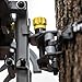 Hawk Cruzr Convenient Easy to Setup Safe Durable Hunting Tree Stand Ratchet Strap Bracket, Black