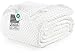Utopia Bedding 100% Cotton Waffle Weave Blanket Queen Size for Bed - Lightweight, Breathable Summer Blankets Soft and Cozy, Gift for Mother’s Day Home Decor (White, 90x90 Inch)