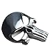 AMOCHY Creatrill 4 Pieces Bundle of Black & Gunmetal Plating 3D Metal Decal/Sticker - Tactical Skull for Gun Magazine, Magwell, Mag, Car, Truck, Motorcycle, etc