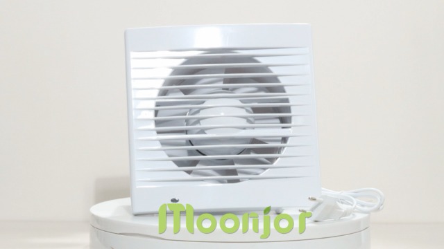 Plafonnier Salle de Bain Extracteur Ventilateur 100mm Avec Minuteur Et