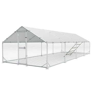 metal carport chicken coop