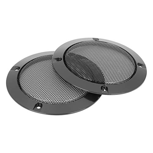 Subwoofer auto protégé avec cette grille décorative en métal de 10,2 cm