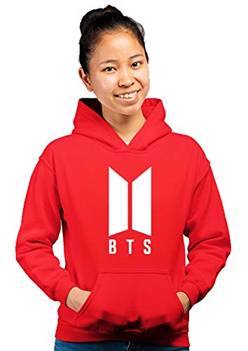 bts red sweatshirt