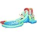 Action Air Inflatable Waterslide, Bounce House with Slide for Wet and Dry, Kids Backyard Waterpark for Summer Fun, Water Gun & Splash Pool for Age 3-8, Love for Kids