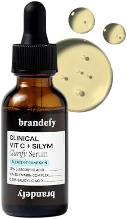 Brandefy Vitamin C + Silym Clarify Face Serum with Salicylic Acid