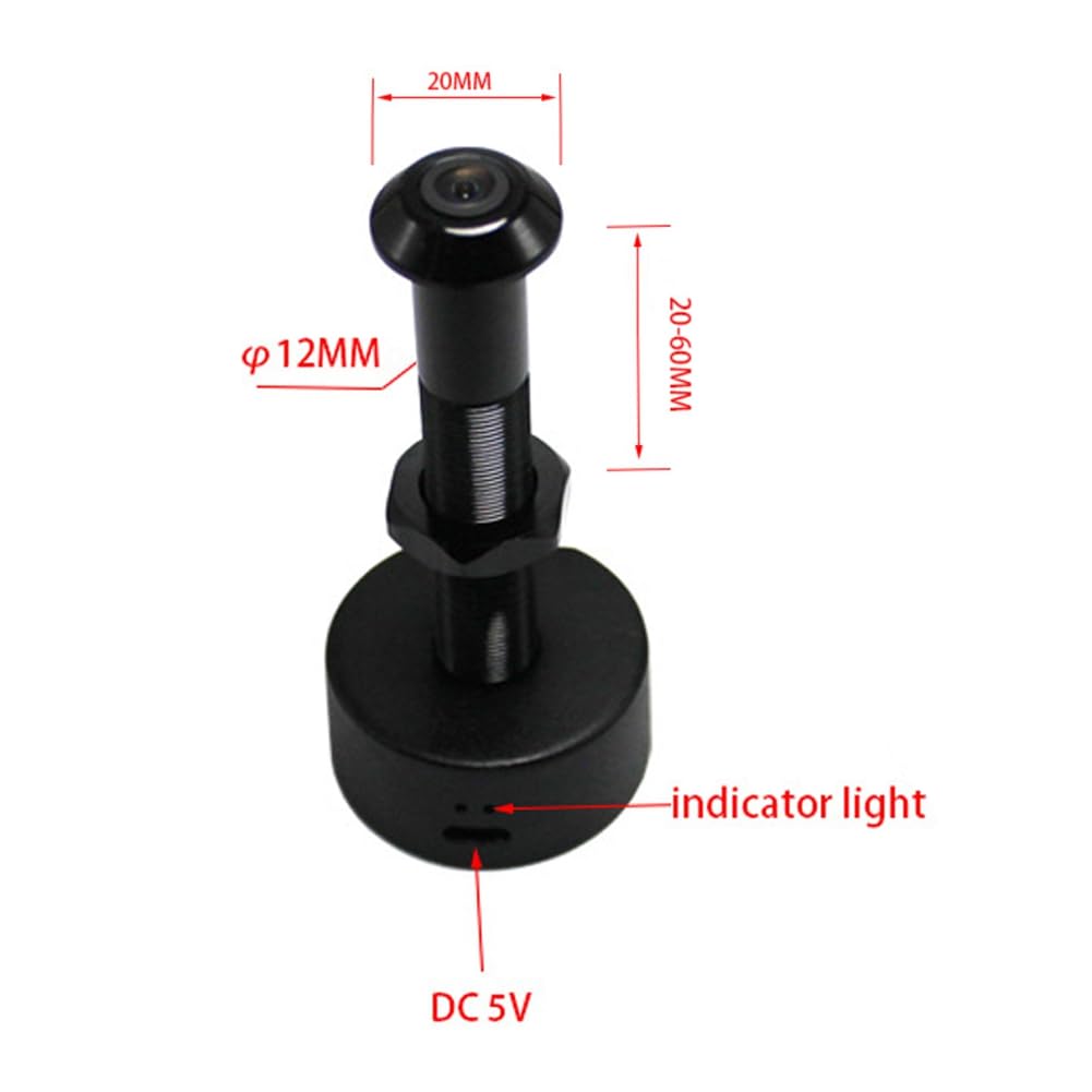 Inteligentna kamera wi-fi 1080p HD z obiektywem szerokokątnym 150°. Wi-fi-wizjer 1080p HD, rozpoznawanie mobilne, obiektyw szerokokątny 150° dla ulepszenia w