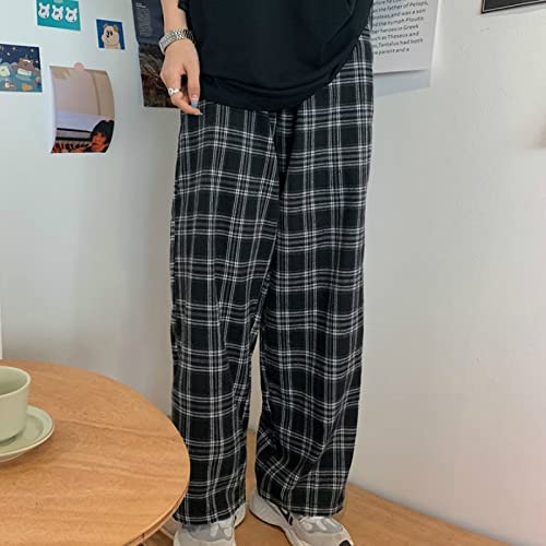 Harajuku Fashion Plaid Pants Checkered Alt Emo Scene Pants Cargo Pants Y2k Baggy Grunge Clothes Goth Hiphop Streetwear2