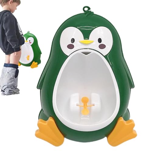 立ちトイレトレーニング小便器 - 床置き小便器、ペンギン幼児トイレトレーナー | 立ちトイレトレーニング便器壁掛けペンギン型トイレトレーニングおしっこホルダー 幼稚園トイレ用