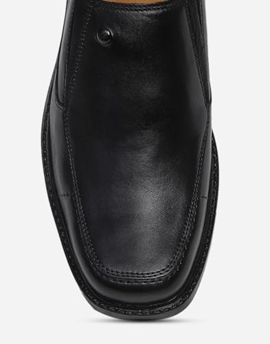Image of Monte Carlo Mens Solid Slip on Genuine Leather Loafers (201808FW)