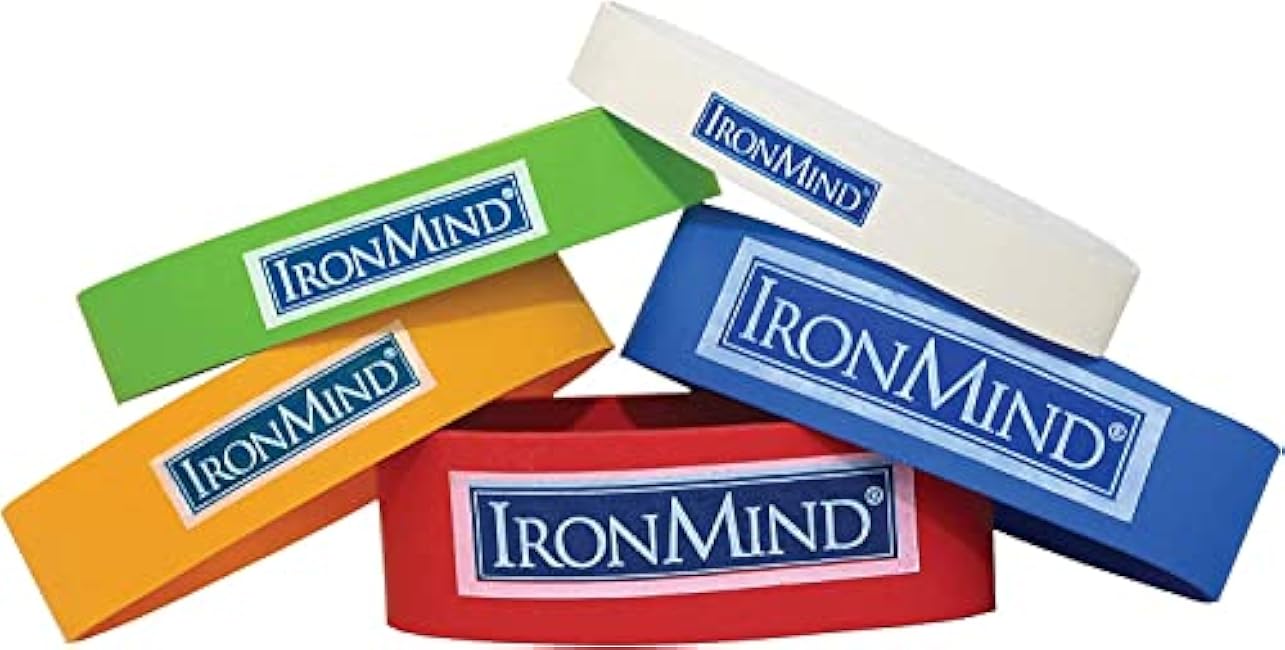 IronMind Two-Way Captains of Crush Grip Strengthener Set: CoC Point Five Gripper (c. 120 lb.) and Expand-Your-Hand Bands