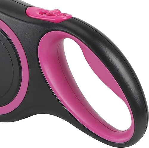ARTSZY Correas for Perros Cuerda for Correa for Perros de 3M/5M/8M Nylon Extensible automático for Perros Grandes Correa retráctil Larga y Fuerte for Caminar for Perros Grandes Correa for Mascotas (S