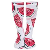 XJLAPWS Crew Socken Aufgeschnittene Wassermelonen Weiche Socken Crew Socke Strümpfe Lange Socken Für Männer Frauen