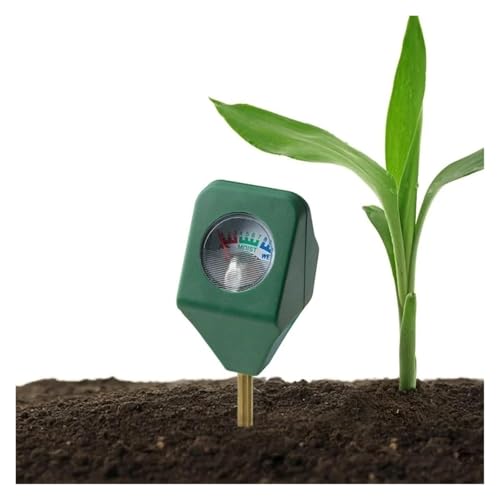 NGBFF Medidor ph Tierra, Sensor de Humedad del Suelo, medidor, sonda, analizador de Agua for jardinería, Plantas y Flores, Detector portátil de Metales