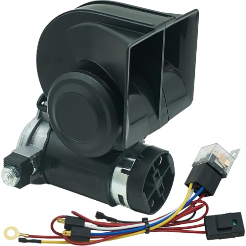 NEOGET Air Horn 12V Loud, Compact Twin Tone Trcuk Horn