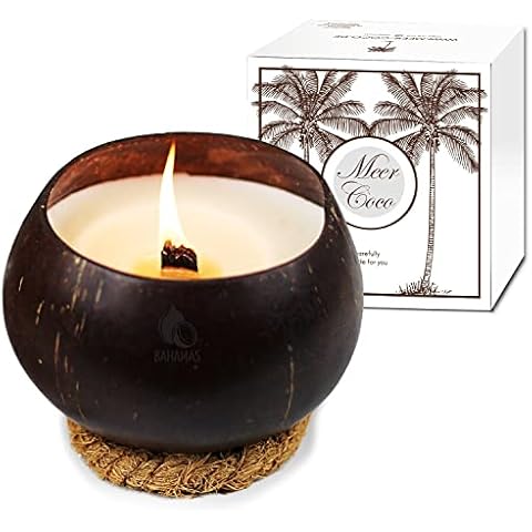 Vela en cuenco de coco Meer Coco Cover