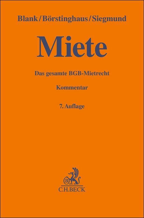 Miete (Gelbe Erläuterungsbücher)