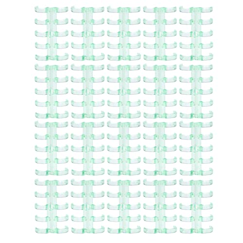 Bindringen, 20 Stuks 5 Gat Geperforeerd Losbladig Papier Plastic Clip Schrijven Kantoor Bindrecept Transparante… - Image 3