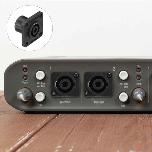 MECCANIXITY 5 conectores XLR hembra panel miniatura 6