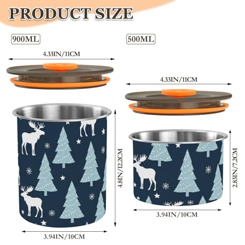 Contenedor Hermético de Acero para Café 900 ml miniatura 2