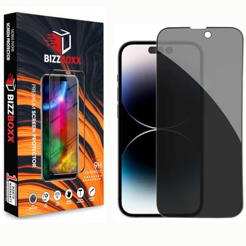 Image of inchizzBoxx Privacy Screen Protector for iPhone 15 Ultra - Anti-Spy, 9H Hardness, Edge-to-Edge Coverage inch pack of 1