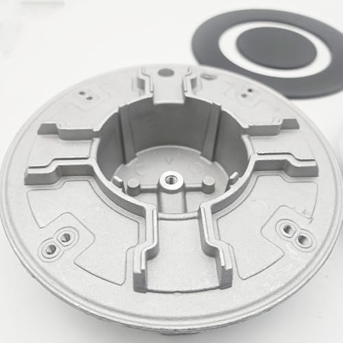 Tête de brûleur en métal robuste avec base et séparateur - 8