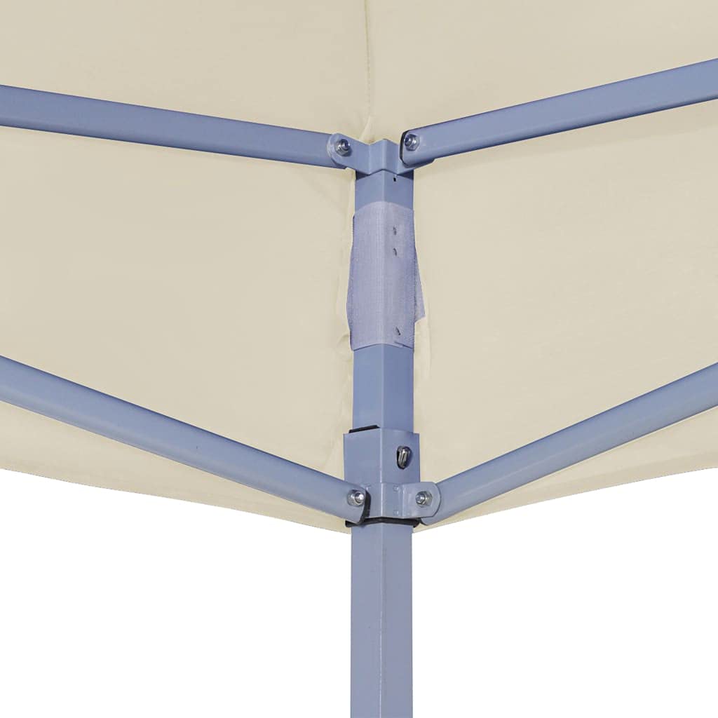Pawilon ogrodowy, uniwersalny dach przeciwsłoneczny, dach zapasowy, dach imprezowy, 2 x 2 m, kremowy, 270 g/m²